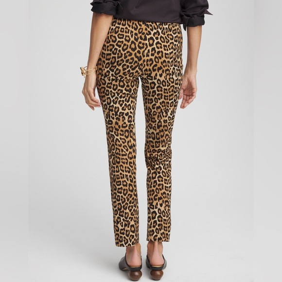Chico’s leopard legging pants - Picture 2 of 8